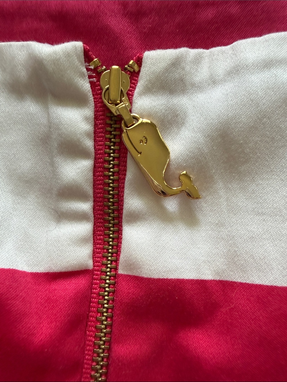 Vineyard Vines Pink and White Bold Stripe Mini Skirt - Picture 4 of 4
